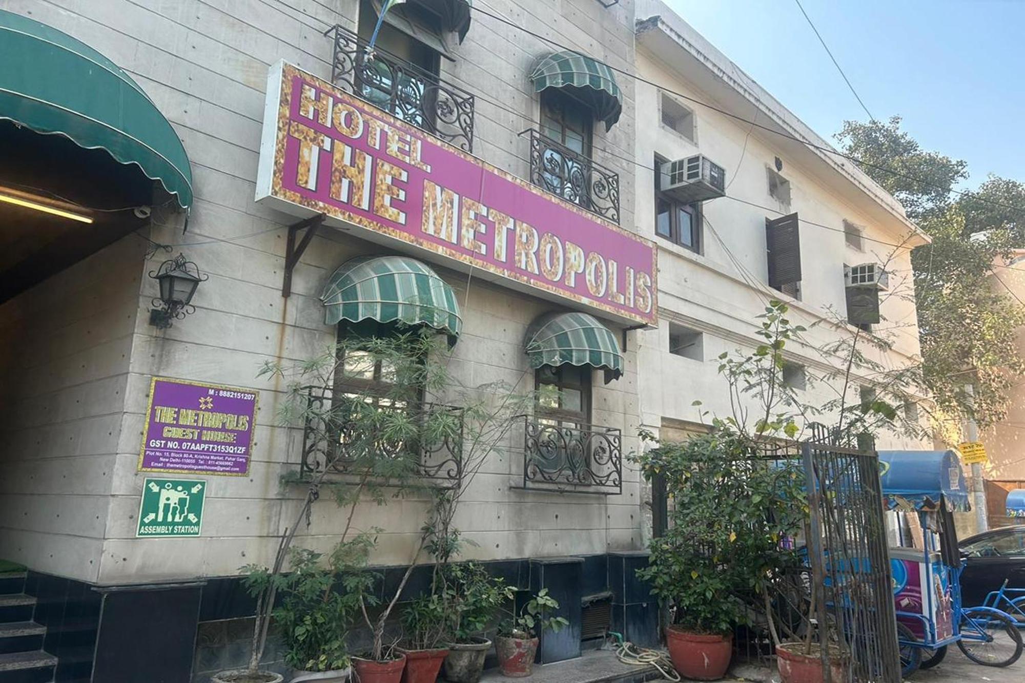 The Metropolis Guest House Near Rk Ashram Metro Station Nueva Delhi Exterior foto