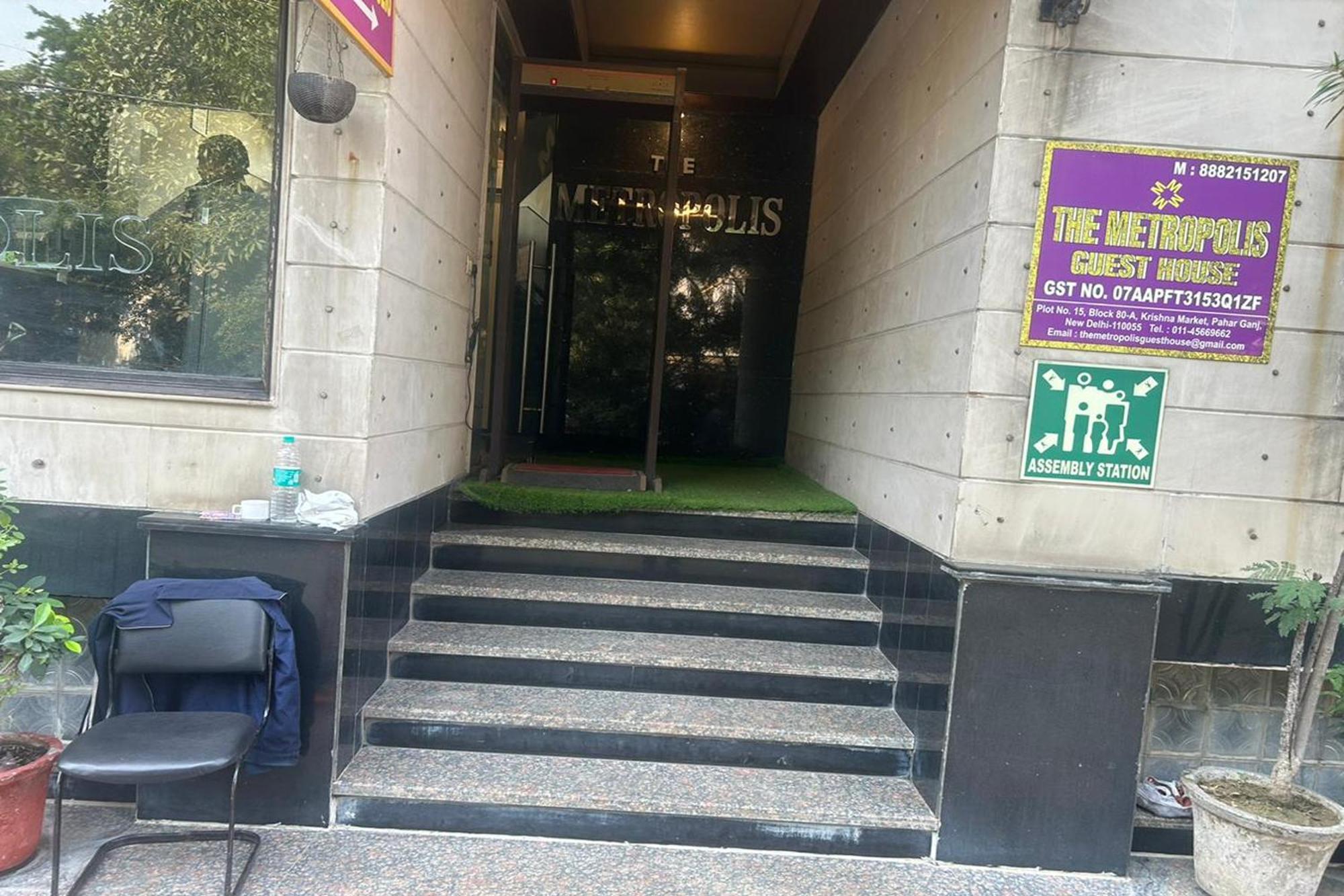 The Metropolis Guest House Near Rk Ashram Metro Station Nueva Delhi Exterior foto